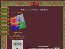 Tablet Screenshot of ionamusic.com